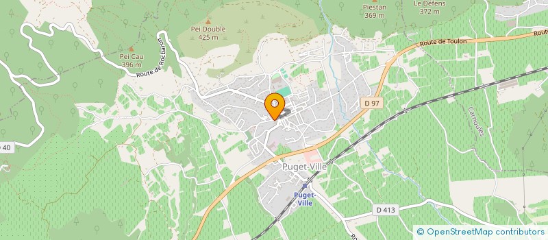localisation de l'entreprise MONSIEUR PATRICK MONS  PUGET-VILLE