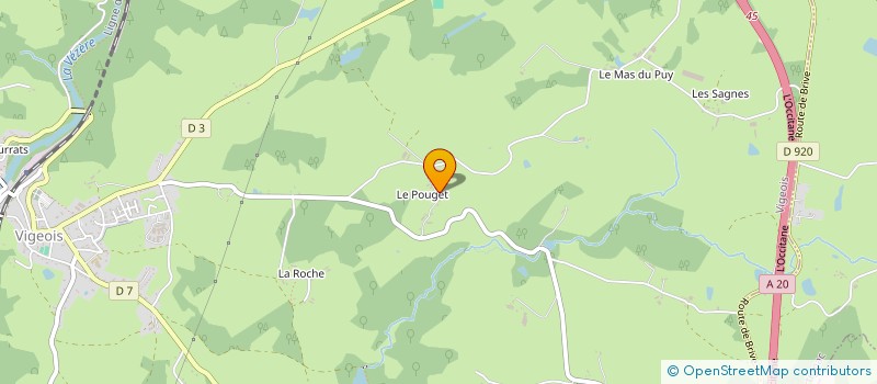 localisation de l'entreprise MONSIEUR PATRICK MONTELUS  VIGEOIS