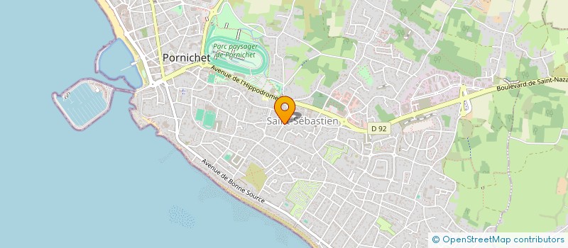 localisation de l'entreprise MONSIEUR PATRICK MONTIER à PORNICHET