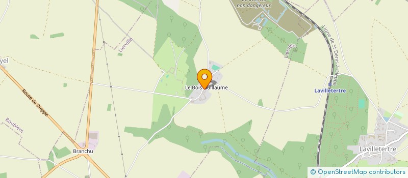 localisation de l'entreprise MONSIEUR PATRICK MONTILLON  LIERVILLE