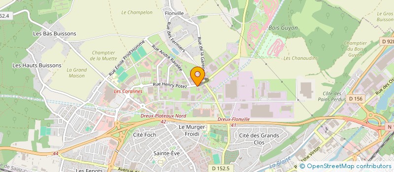 localisation de l'entreprise MONSIEUR PATRICK MONTLOUIS-CALIXTE  SUCY-EN-BRIE