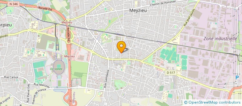 localisation de l'entreprise MONSIEUR PATRICK MONTOYA  VERNAISON