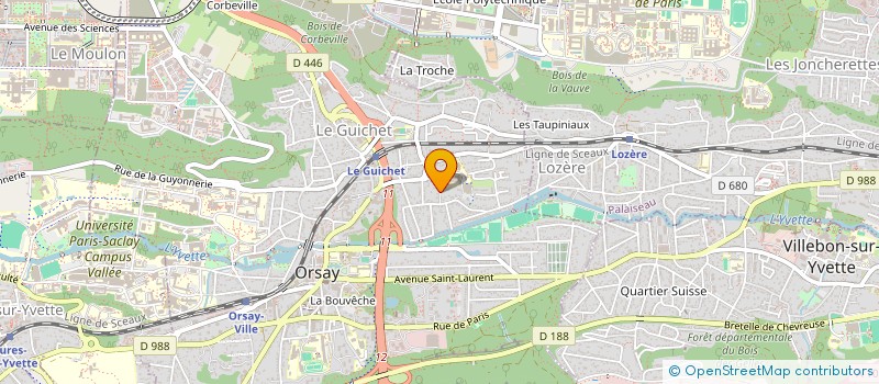 localisation de l'entreprise MONSIEUR PATRICK MORA à ORSAY