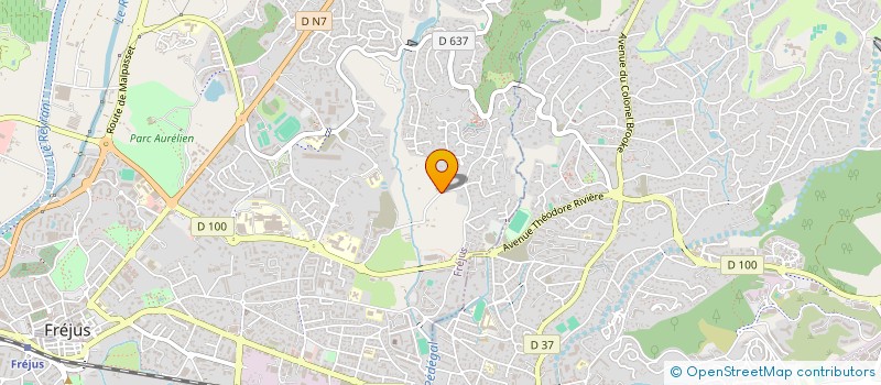 localisation de l'entreprise MONSIEUR PATRICK MOREAU à FREJUS