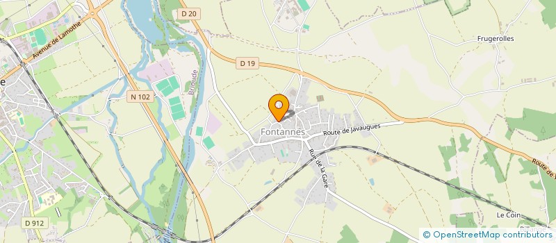 localisation de l'entreprise MONSIEUR PATRICK MOREIRA LOPES  FONTANNES