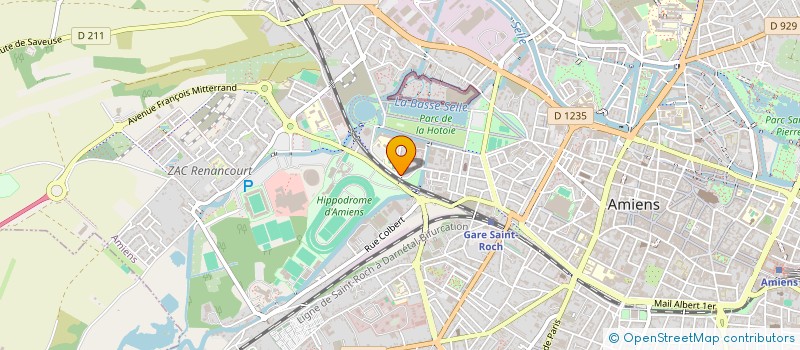 localisation de l'entreprise MONSIEUR PATRICK MOREL  AMIENS