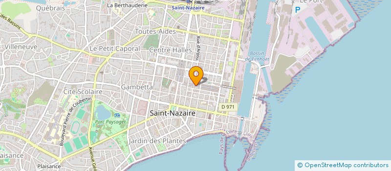 localisation de l'entreprise MONSIEUR PATRICK MORIN  SAINT-NAZAIRE