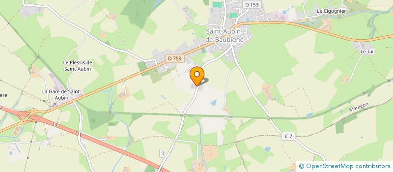 localisation de l'entreprise MONSIEUR PATRICK MORIN  MAULEON