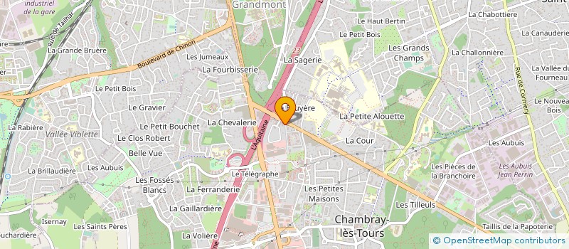 localisation de l'entreprise MONSIEUR PATRICK MORTAUD  CORMERY