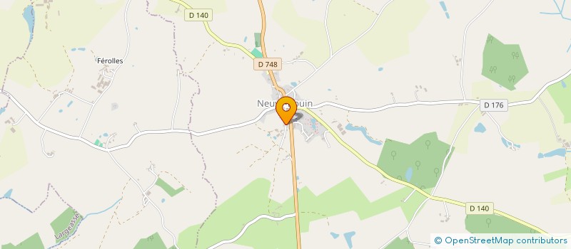 localisation de l'entreprise MONSIEUR PATRICK MOTARD  NEUVY-BOUIN