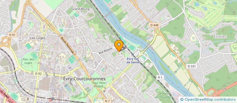 localisation de l'entreprise MONSIEUR PATRICK MOTTE  EVRY-COURCOURONNES