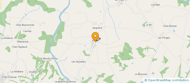 localisation de l'entreprise MONSIEUR PATRICK MOTTET à VAL-D'OIRE-ET-GARTEMPE