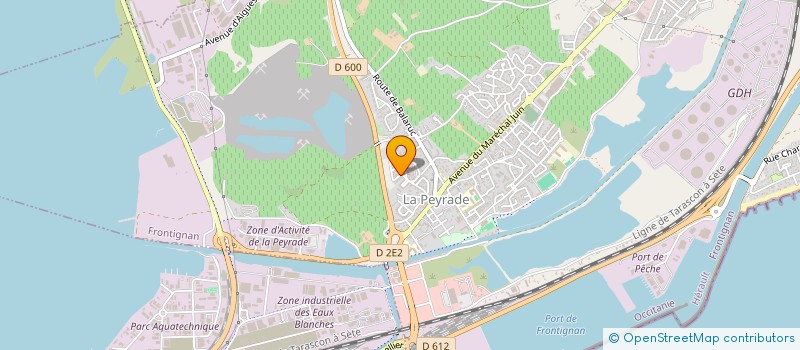 localisation de l'entreprise MONSIEUR PATRICK MOULIS à FRONTIGNAN