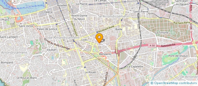 localisation de l'entreprise MONSIEUR PATRICK MOUNIER  MARSEILLE