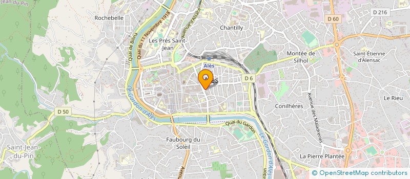 localisation de l'entreprise MONSIEUR PATRICK MOURRE  MAUSSANE-LES-ALPILLES