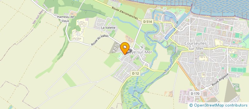 localisation de l'entreprise MONSIEUR PATRICK MOUSSIN  GRAYE-SUR-MER