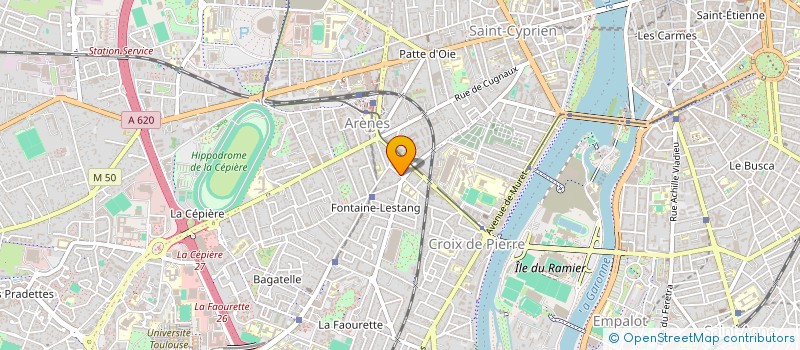 localisation de l'entreprise MONSIEUR PATRICK MOUTET à TOULOUSE