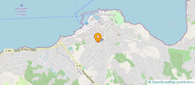 localisation de l'entreprise MONSIEUR PATRICK MOUZON à SAINT-TROPEZ