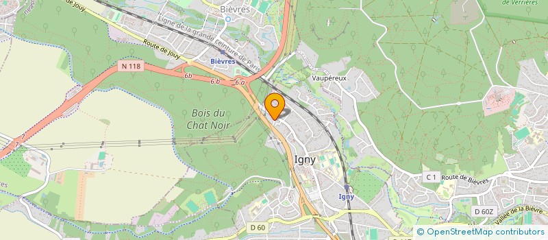 localisation de l'entreprise MONSIEUR PATRICK MUMPE MFINSIE  IGNY