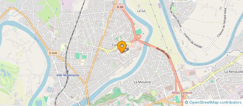localisation de l'entreprise MONSIEUR PATRICK MUR à ALBI