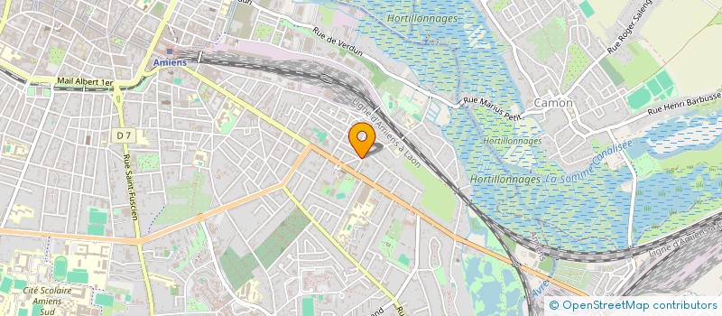 localisation de l'entreprise MONSIEUR PATRICK MUZEAUX  AMIENS