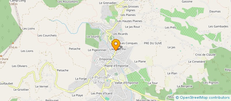 localisation de l'entreprise MONSIEUR PATRICK NABETH à SAINTE-MAXIME