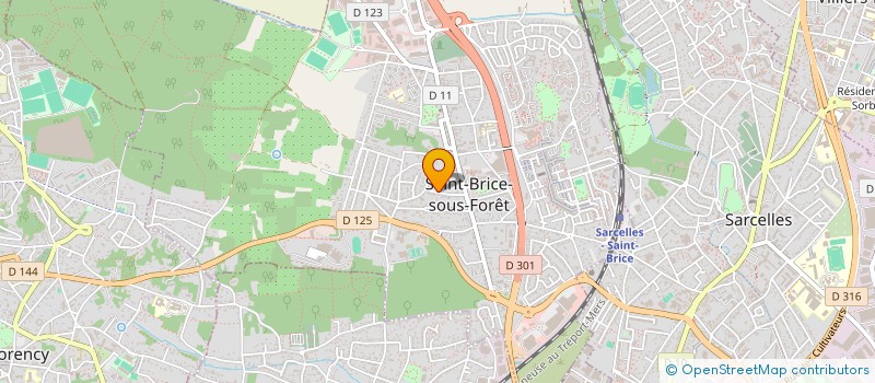 localisation de l'entreprise MONSIEUR PATRICK NAHUM à SAINT-BRICE-SOUS-FORET