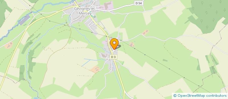 localisation de l'entreprise MONSIEUR PATRICK NARDOT  GEVIGNEY-ET-MERCEY