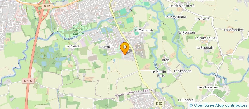 localisation de l'entreprise MONSIEUR PATRICK NAVARRE  NOYAL-CHATILLON-SUR-SEICHE