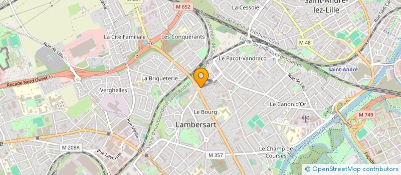 localisation de l'entreprise MONSIEUR PATRICK NAVEZ à LAMBERSART