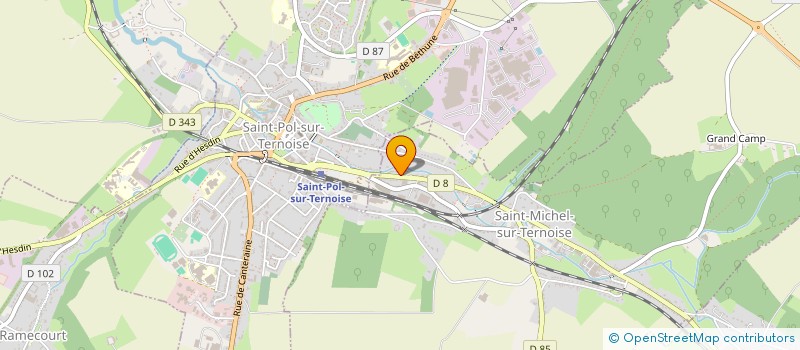localisation de l'entreprise MONSIEUR PATRICK NAWROCKI à ROELLECOURT