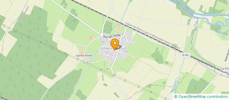 localisation de l'entreprise MONSIEUR PATRICK NAY  VILLIERS-VINEUX