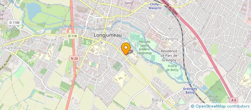 localisation de l'entreprise MONSIEUR PATRICK NDOUR à LONGJUMEAU