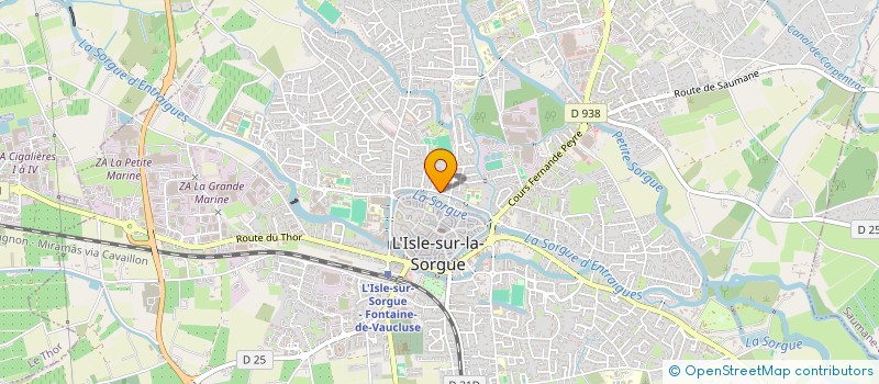 localisation de l'entreprise MONSIEUR PATRICK NEDELEC  LISLE-SUR-LA-SORGUE