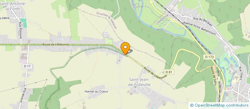 localisation de l'entreprise MONSIEUR PATRICK NEE  SAINT-ANTOINE-LA-FORET