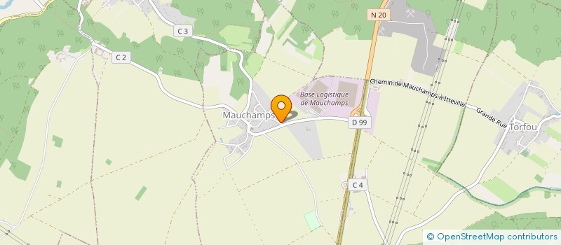 localisation de l'entreprise MONSIEUR PATRICK NEGRE  MAUCHAMPS