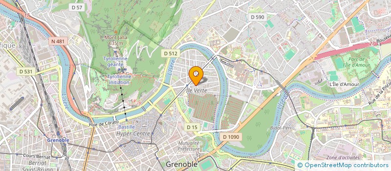 localisation de l'entreprise MONSIEUR PATRICK NEGRO à GRENOBLE