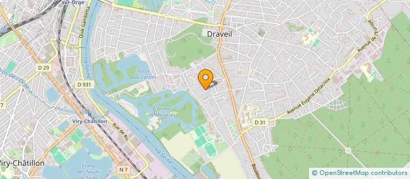 localisation de l'entreprise MONSIEUR PATRICK NESTY à DRAVEIL