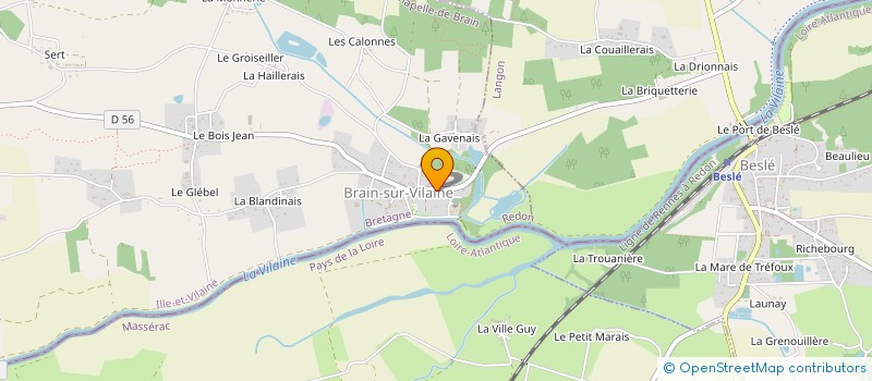 localisation de l'entreprise MONSIEUR PATRICK NEVOUX à LA CHAPELLE-DE-BRAIN