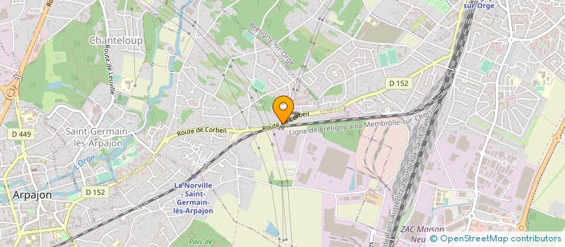 localisation de l'entreprise MONSIEUR PATRICK NGUEDIA à SAINT-GERMAIN-LES-ARPAJON