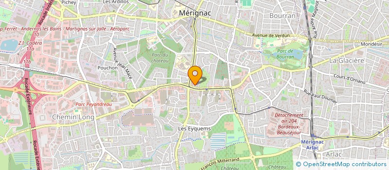 localisation de l'entreprise MONSIEUR PATRICK NGUYEN  MERIGNAC