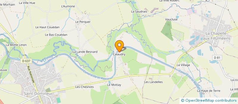 localisation de l'entreprise MONSIEUR PATRICK NICE  SAINT-DOMINEUC