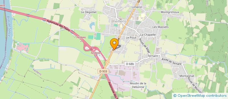 localisation de l'entreprise MONSIEUR PATRICK NICOLAS à FEILLENS