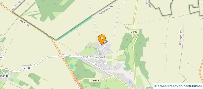 localisation de l'entreprise MONSIEUR PATRICK NICOLAS  SAINT-GERVAIS