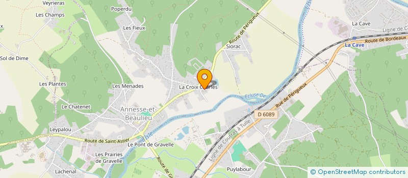 localisation de l'entreprise MONSIEUR PATRICK NICOLAS à ANNESSE-ET-BEAULIEU