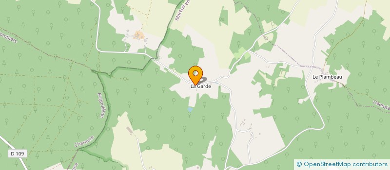 localisation de l'entreprise MONSIEUR PATRICK NICOLAS  MAREUIL EN PERIGORD