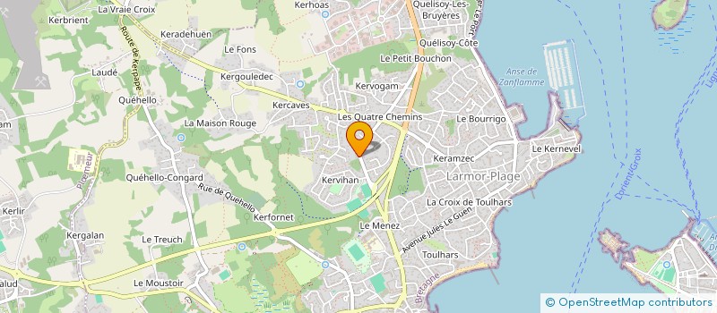 localisation de l'entreprise MONSIEUR PATRICK NICOLAS à LARMOR-PLAGE