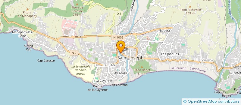 localisation de l'entreprise MONSIEUR PATRICK NICOLE à SAINT-JOSEPH