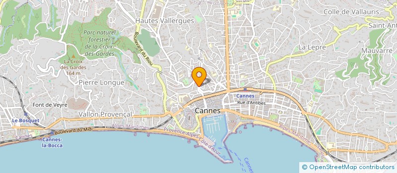 localisation de l'entreprise MONSIEUR PATRICK NOCERA  CANNES