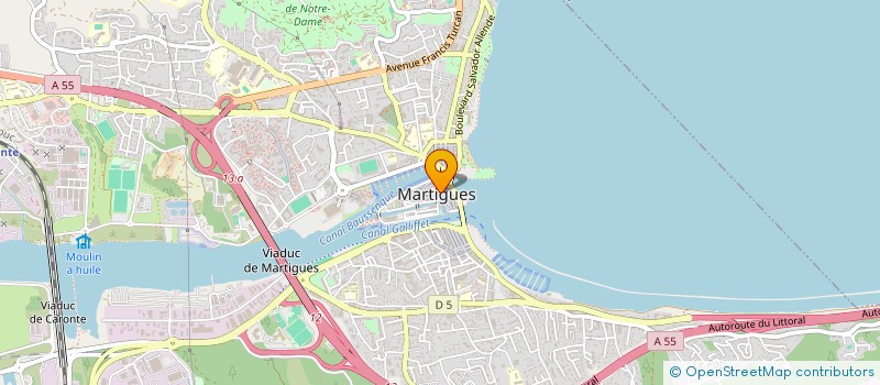 localisation de l'entreprise MONSIEUR PATRICK NOEL  MARTIGUES